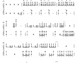 ウザウザ☆わおーっす钢琴简谱-数字双手-白石晴香 沼仓爱美