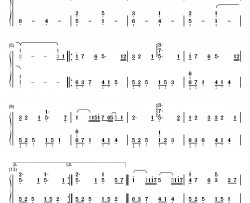 Beyond the Memory钢琴简谱-数字双手-July