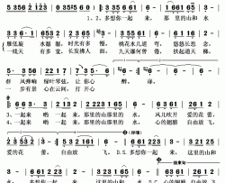 那里的山那里的水简谱(歌词)-乌兰图雅演唱-秋叶起舞记谱上传