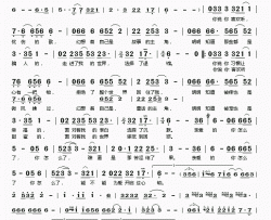 亲爱的你怎么了简谱(歌词)-轻舞飞扬演唱-桃李醉春风记谱