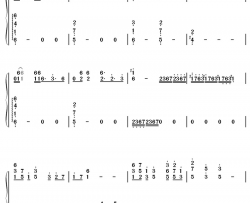 ティアオイエツォン钢琴简谱-数字双手-东方Project