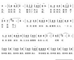 我和你最亲简谱(歌词)-王wzh曲谱