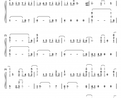 Valentine钢琴简谱-数字双手-Jim Brickman Martina McBride