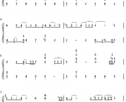 Fly Me to the Moon钢琴简谱-数字双手-Bart Howard