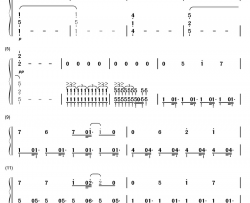 恋をしようよ钢琴简谱-数字双手-Pico