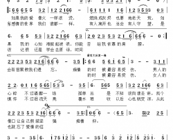 痴情的时候最容易受伤简谱-晨煕演唱