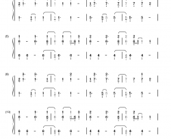 Up and Up钢琴简谱-数字双手-Coldplay