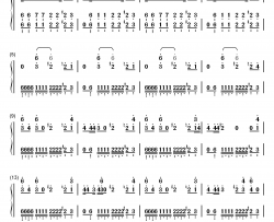 Bad钢琴简谱-数字双手-Michael Jackson