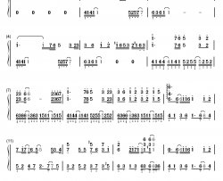 二羽鹤钢琴简谱-数字双手-野水伊织