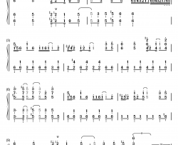 恋は浑沌の隷也钢琴简谱-数字双手-田中秀