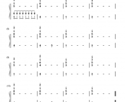 A Hopeful Transmission钢琴简谱-数字双手-Coldplay