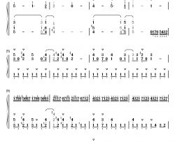 ボン♡キュッ♡ボンは彼のモノ♡钢琴简谱-数字双手-上坂堇