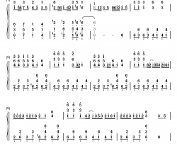 凛として咲く花の如く钢琴简谱-数字双手-红色リトマス