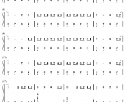 感官先生钢琴简谱-数字双手-刘凤瑶