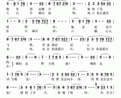 五百年桑田沧海简谱(歌词)-刘和刚演唱-秋叶起舞 记谱上传