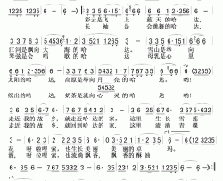 故乡的哈达简谱-宗庸卓玛演唱