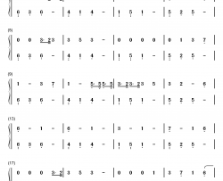 The Ocean钢琴简谱-数字双手-Mike Perry