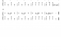 共产儿童团歌钢琴简谱-数字双手-小蓓蕾组合