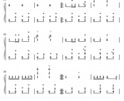 麦兜的故事主题曲钢琴简谱-数字双手-何崇志