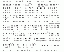 问红尘简谱(歌词)-姚贝娜演唱-桃李醉春风记谱