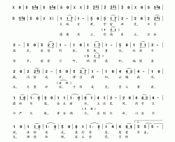 谷建芬新学堂儿歌系列：千字文简谱(歌词)-演唱-桃李醉春风记谱