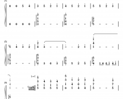 センチメンタルクライシス钢琴简谱-数字双手-Halca