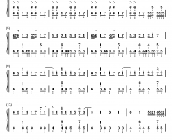 サタデーナイトクエスチョン钢琴简谱-数字双手-中岛爱