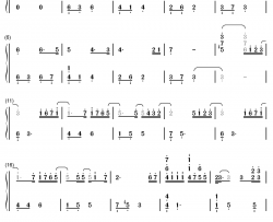 Done For Me钢琴简谱-数字双手-Punch