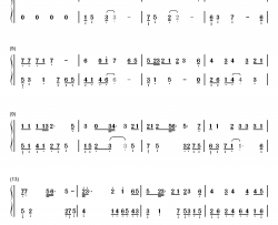 佛系少女钢琴简谱-数字双手-冯提莫