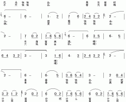 离别的礼物简谱-朱江词/杨柳汀曲