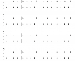 PYNK钢琴简谱-数字双手-Janelle Monae