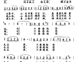 毛主席的话儿记在我们的心坎里简谱-又名：毛主席的话儿记在我们心坎里