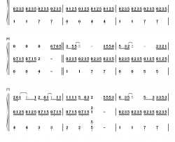 为你我受冷风吹钢琴简谱-数字双手-胡彦斌