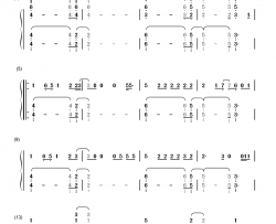 Water Under the Bridge钢琴简谱-数字双手-Adele