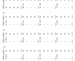 Death Image钢琴简谱-数字双手-谷内秀樹