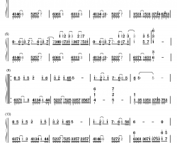 春泥钢琴简谱-数字双手-庾澄庆