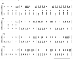 小薇钢琴简谱-数字双手-黄品源