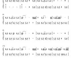 你要的全拿走钢琴简谱-数字双手-胡彦斌