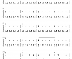 青玉案钢琴简谱-数字双手-吴欣睿