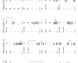 Pianoforte钢琴简谱-数字双手-泽野弘之