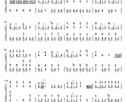 夢路らびりんす钢琴简谱-数字双手-Labyrinth