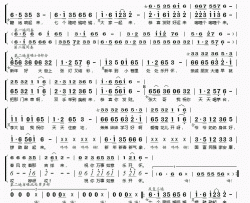 七个隆咚锵简谱(歌词)-顾峰、斯琴高丽演唱-桃李醉春风记谱