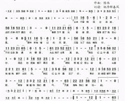 我在红尘中遇见你简谱(歌词)-冷漠张冬玲演唱-桃李醉春风记谱