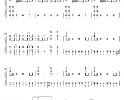 迪迦奥特曼钢琴简谱-数字双手-矢野立美