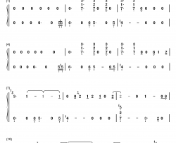 探偵くんくん钢琴简谱-数字双手-光宗信吉