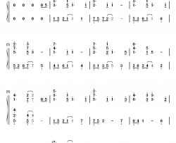 3人でいる時間钢琴简谱-数字双手-石滨翔