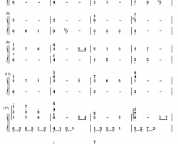 Tears In Rain钢琴简谱-数字双手-主君的太阳