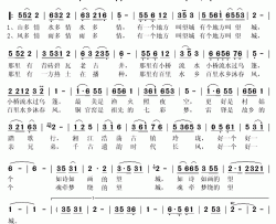 有一个地方叫望城简谱(歌词)-雷佳演唱-秋叶起舞记谱上传