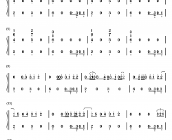 Controlla钢琴简谱-数字双手-Drake