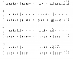 江南钢琴简谱-数字双手-林俊杰